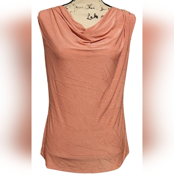 Roz & Ali Cowl Sleeveless Blouse - Picture 1 of 4